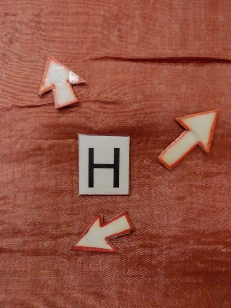 Photo18: O0207L Vintage Japanese Kimono  Brownish Gray HANHABA OBI half width sash Chrysanthemum Silk. (Grade D) (18)