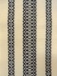 Photo2: Mint O0207N Vintage Japanese Kimono   Ivory HANHABA OBI half width sash KENJO pattern(A prestigious pattern meaning that it was presented to the Shogunate.) Wool. (Grade A) (2)