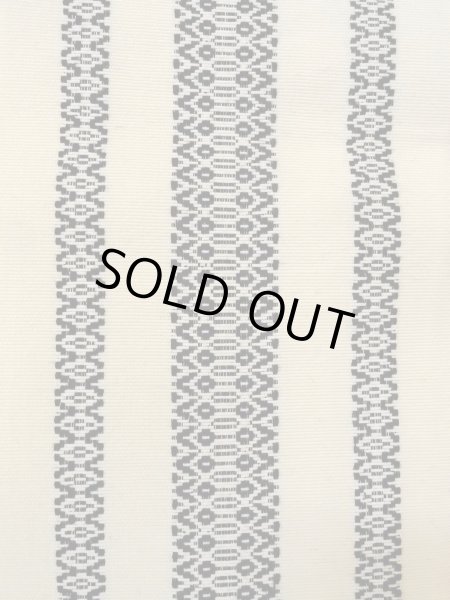 Photo1: Mint O0207N Vintage Japanese Kimono   Ivory HANHABA OBI half width sash KENJO pattern(A prestigious pattern meaning that it was presented to the Shogunate.) Wool. (Grade A) (1)