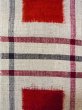 Photo2: O0207Q Vintage Japanese Kimono   Off White HANHABA OBI half width sash Quadrangle Cotton. (Grade B) (2)