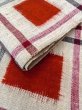 Photo10: O0207Q Vintage Japanese Kimono   Off White HANHABA OBI half width sash Quadrangle Cotton. (Grade B) (10)