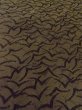 Photo9: O0207R Vintage Japanese Kimono  Dark Olive HANHABA OBI half width sash Bird Silk. (Grade D) (9)