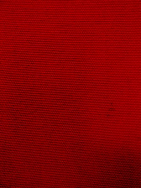 Photo3: O0207S Vintage Japanese Kimono   Red HANHABA OBI half width sash  Wool. (Grade B) (3)