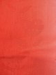Photo2: O0207X Vintage Japanese Kimono   Red HANHABA OBI half width sash Flower Silk. (Grade C) (2)