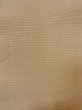 Photo2: O0207Y Vintage Japanese Kimono  Grayish Beige HANHABA OBI half width sash Stripes Wool. (Grade B) (2)
