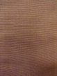 Photo3: O0207Z Vintage Japanese Kimono   Brown HANHABA OBI half width sash  Silk. (Grade A) (3)