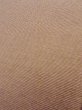 Photo6: O0207Z Vintage Japanese Kimono   Brown HANHABA OBI half width sash  Silk. (Grade A) (6)