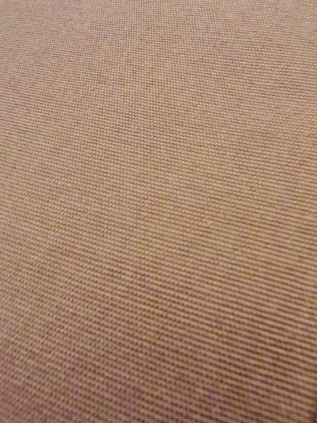 Photo6: O0207Z Vintage Japanese Kimono   Brown HANHABA OBI half width sash  Silk. (Grade A) (6)