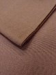 Photo8: O0207Z Vintage Japanese Kimono   Brown HANHABA OBI half width sash  Silk. (Grade A) (8)