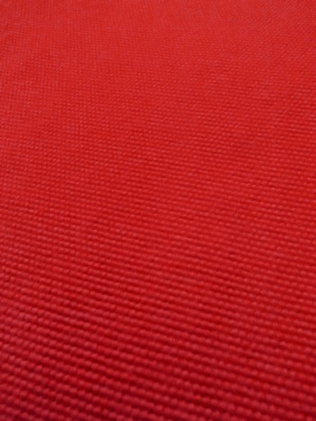 Photo5: O0208A Vintage Japanese Kimono   Yellow HANHABA OBI half width sash Stripes Wool. (Grade B) (5)