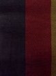 Photo3: O0208C Vintage Japanese Kimono   Multi Color HANHABA OBI half width sash Stripes Silk. (Grade B) (3)