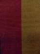 Photo4: O0208C Vintage Japanese Kimono   Multi Color HANHABA OBI half width sash Stripes Silk. (Grade B) (4)