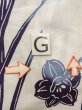 Photo20: O0218B Vintage Japanese kimono   White Pour Dyed Yukata for women / Cotton. Autumn bellflower   (Grade C) (20)