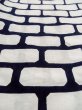 Photo10: O0218H Vintage Japanese kimono   White YUKATA summer(made in Japan) for women / Cotton. Geometrical pattern   (Grade D) (10)