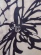 Photo6: O0218L Vintage Japanese kimono   Off White YUKATA summer(made in Japan) for women / Cotton/hemp Chrysanthemum,   (Grade C) (6)