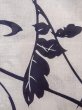 Photo7: O0218L Vintage Japanese kimono   Off White YUKATA summer(made in Japan) for women / Cotton/hemp Chrysanthemum,   (Grade C) (7)