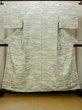 Photo1: O0218P Vintage Japanese kimono   Ivory KOMON dyed for women / Silk. Cloud,   (Grade B) (1)