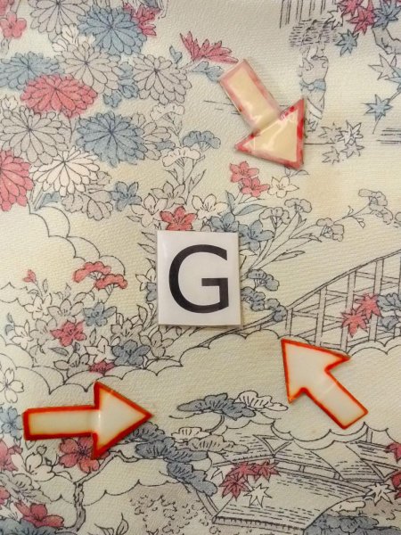 Photo20: O0218R Vintage Japanese kimono  Grayish Light Blue KOMON dyed for women / Silk. SAKURA cherry blossom,   (Grade C) (20)