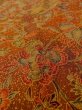 Photo8: Mint O0218S Vintage Japanese kimono  Reddish Brown KOMON dyed for women / Silk. Chinese flower,   (Grade A) (8)
