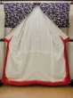 Photo2: O0218T Vintage Japanese kimono   Indigo Blue KOMON dyed for women / Silk. Flower,   (Grade B) (2)