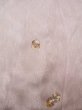 Photo3: O0218V Vintage Japanese kimono  Shiny Off White KOMON dyed for women / Silk. Chrysanthemum,   (Grade D) (3)