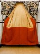Photo2: O0219B Vintage Japanese kimono  Dark Navy Blue KOMON dyed for women / Silk. Flower,   (Grade B) (2)