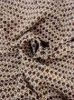 Photo12: O0219C Vintage Japanese kimono   Off White KOMON dyed for women / Silk. Dot,   (Grade D) (12)