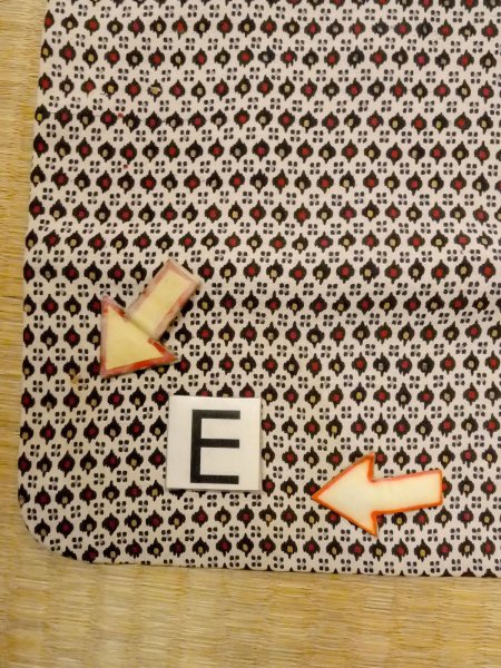 Photo18: O0219C Vintage Japanese kimono   Off White KOMON dyed for women / Silk. Dot,   (Grade D) (18)