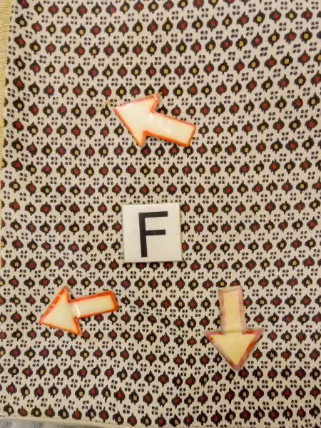 Photo19: O0219C Vintage Japanese kimono   Off White KOMON dyed for women / Silk. Dot,   (Grade D) (19)