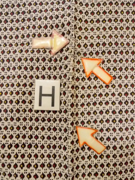 Photo21: O0219C Vintage Japanese kimono   Off White KOMON dyed for women / Silk. Dot,   (Grade D) (21)