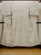 Photo1: O0219D Vintage Japanese kimono   Off White KOMON dyed for women / Silk. Chrysanthemum,   (Grade B) (1)