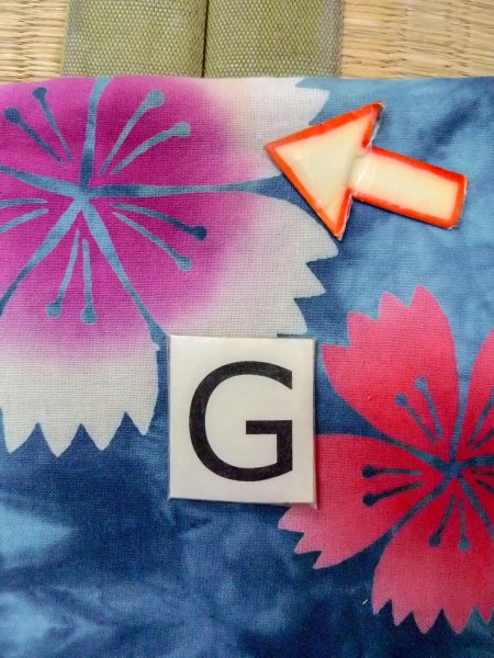 Photo20: O0228A Vintage Japanese kimono  Pale Light Blue YUKATA summer(made in Other than Japan) for women / Cotton. Flower,   (Grade C) (20)