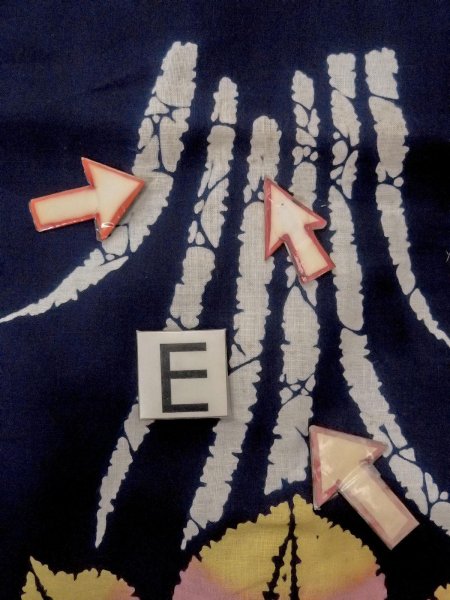 Photo18: O0228E Vintage Japanese kimono   Indigo Blue Pour Dyed Yukata for women / Cotton. Iris,   (Grade C) (18)