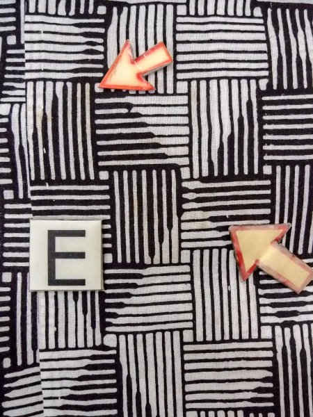 Photo18: O0228J Vintage Japanese kimono   White YUKATA summer(made in Japan) for women / Cotton/hemp Line,   (Grade D) (18)