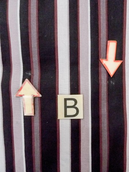 Photo15: O0228L Vintage Japanese kimono   Black Men's Yukata for women / Cotton. Stripes   (Grade B) (15)