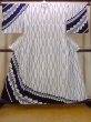 Photo1: O0228M Vintage Japanese kimono   White YUKATA summer(made in Japan) for women / Cotton. Flower,   (Grade B) (1)
