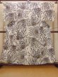 Photo1: O0228N Vintage Japanese kimono   White Pour Dyed Yukata for women / Cotton. Chrysanthemum   (Grade C) (1)
