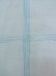 Photo6: O0228Q Vintage Japanese kimono  Light Light Blue YUKATA summer(made in Other than Japan) for women / Cotton. Flower,   (Grade B) (6)