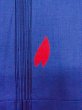 Photo6: O0228V Vintage Japanese kimono  Dark Indigo Blue YUKATA summer(made in Other than Japan) for women / Cotton. SAKURA cherry blossom,   (Grade B) (6)