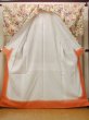 Photo2: O0312D Vintage Japanese kimono   Off White KOMON dyed for women / Silk. SAKURA cherry blossom,   (Grade C) (2)