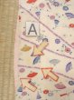 Photo14: O0312E Vintage Japanese kimono   Off White KOMON dyed for women / Silk. Chrysanthemum,   (Grade C) (14)