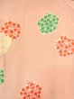 Photo3: O0312H Vintage Japanese kimono  Light Pink KOMON dyed for women / Silk. UME plum bloom A bladk collaar is attached.  (Grade D) (3)