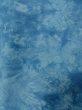 Photo5: O0312N Used Japanese kimono  Pale Gray YUUKI-TSUMUGI for men / Silk. Tortoise-shell pattern(Hexagonal pattern)   (Grade B) (5)