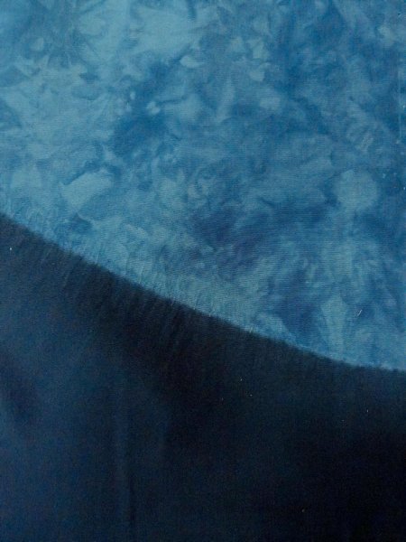 Photo6: O0312N Used Japanese kimono  Pale Gray YUUKI-TSUMUGI for men / Silk. Tortoise-shell pattern(Hexagonal pattern) 100 Tortoise-shell pattern(Hexagonal pattern)  (Grade B) (6)