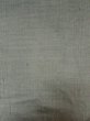 Photo9: O0312N Used Japanese kimono  Pale Gray YUUKI-TSUMUGI for men / Silk. Tortoise-shell pattern(Hexagonal pattern)   (Grade B) (9)