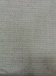 Photo11: O0312N Used Japanese kimono  Pale Gray YUUKI-TSUMUGI for men / Silk. Tortoise-shell pattern(Hexagonal pattern)   (Grade B) (11)