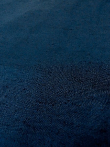 Photo4: Mint O0312O Used Japanese kimono  Dark Navy Blue Men's Kimono for men / Silk.    (Grade A) (4)