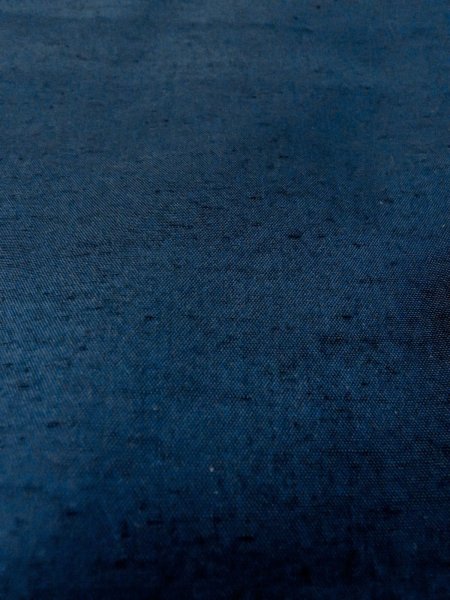 Photo13: Mint O0312P Used Japanese kimono  Dark Navy Blue Men's Haori for men / Silk.    (Grade A) (13)