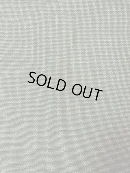 Photo4: O0312Q Used Japanese kimono   Gray OSHIMA-TSUMUGI for men / Silk. Tortoise-shell pattern(Hexagonal pattern) 120 Tortoise-shell pattern(Hexagonal pattern)  (Grade B) (4)