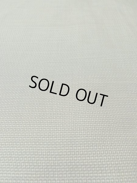 Photo7: O0312Q Used Japanese kimono   Gray OSHIMA-TSUMUGI for men / Silk. Tortoise-shell pattern(Hexagonal pattern) 120 Tortoise-shell pattern(Hexagonal pattern)  (Grade B) (7)